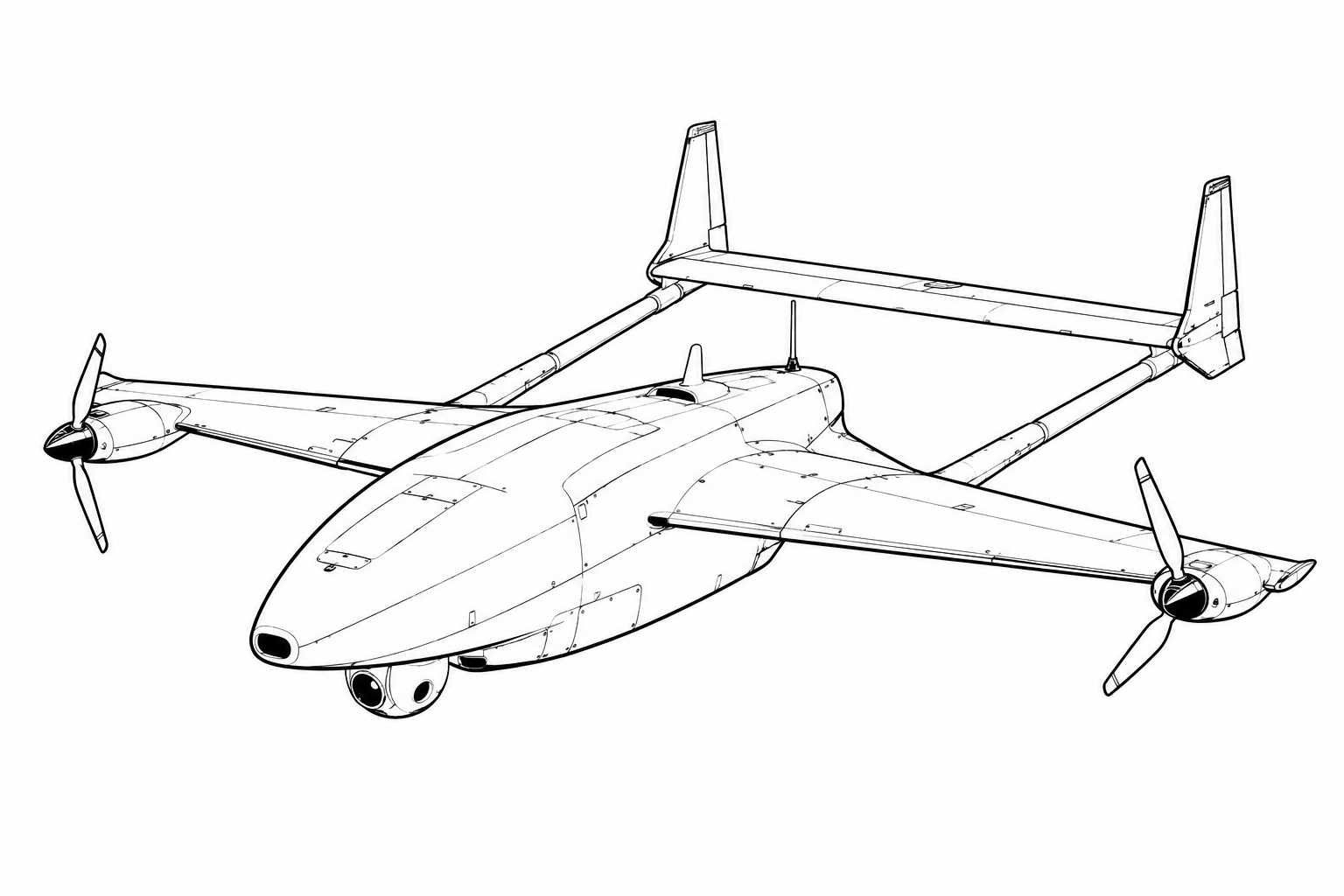 MICH 2000 military drone profile image